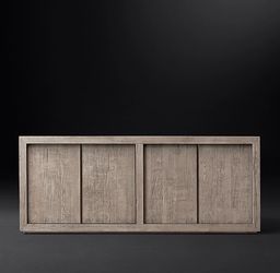 Restoration Hardware Solid Reclaimed Oak Sideboard