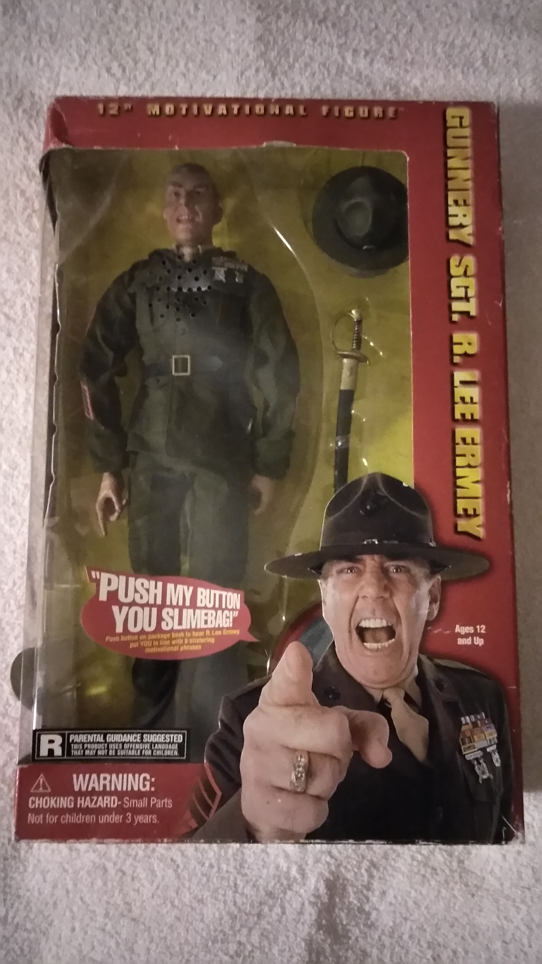 Gunnery SGT.R LEE Ermey. Collectible