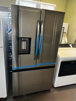 NEW OPEN BOX SAMSUNG FRENCH STYLE REFRIGERATOR
