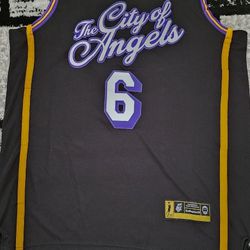 Rare Los Angeles Lakers LeBron James Jersey