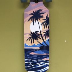 Playshion Coconut tree 39” Longboard