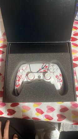 Custom PS5 Controller Cherry Blossom Edition