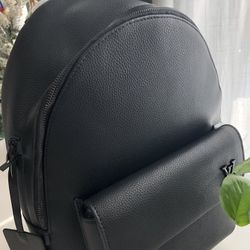 Men’s Leather Backpack Bag Purse 