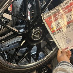 $1700 24s Azad Rims and Tires