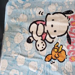 Hello kitty pochacco fleece Blanket new 