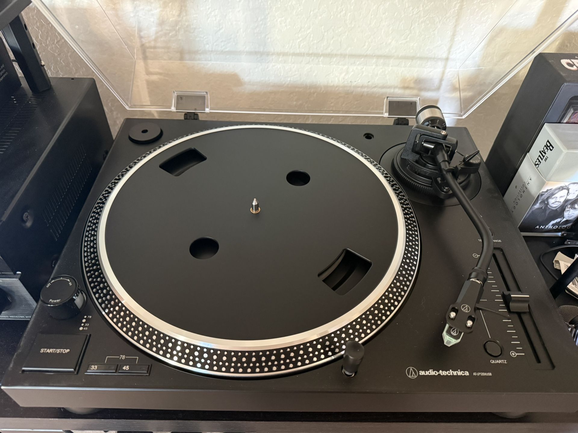 π Audio-Technica AT-LP120XUSB Turntable + Sony STR-DH190 Stereo Receiver β Excellent Condition