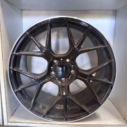 Used 19x8.5 / 19x9.5 5x112 Mercedes black wheels