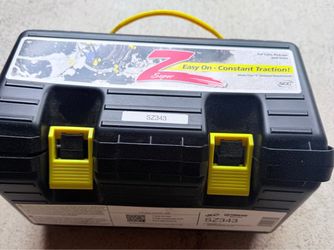 (SCC) Super Z (SZ343) passenger car tire traction chains,