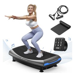 vibration plate 4D with Bluetooth & watch