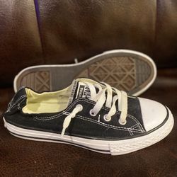 New! Youth Size 2 Converse No Tie Laces 