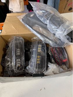 VEGTTING LED Fog Lights For Dodge Ram 1500 2019-2025 Front Bumper Fog Lamp For Ram 2500 3500 White Light