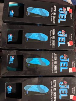 🥾 FOR SALE – JUSTIN JEL INSERTS – XLARGE 🥾