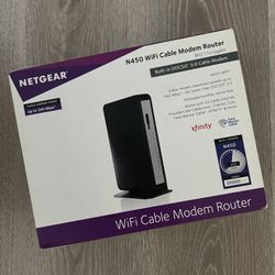 Netgear N450 Wi-Fi Cable Modem Router