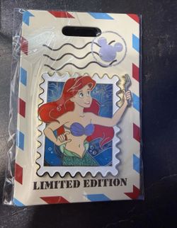 Disney D23 Expo 2026 MOG Disney Parks Stamps Series 2 Ariel Pin LE 400