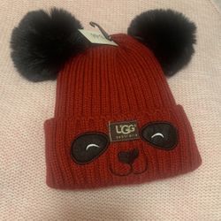 Kids  pom pom beanie hat 1-6 Years Old