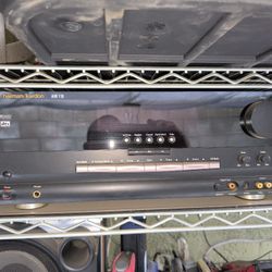 Harman Kardon Receiver, Speakers And 2 Subwoofer 