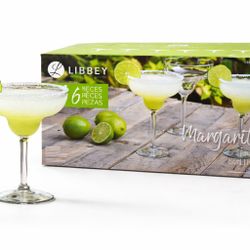 New Libbey Margarita Glasses - 6 pc set 14.75oz