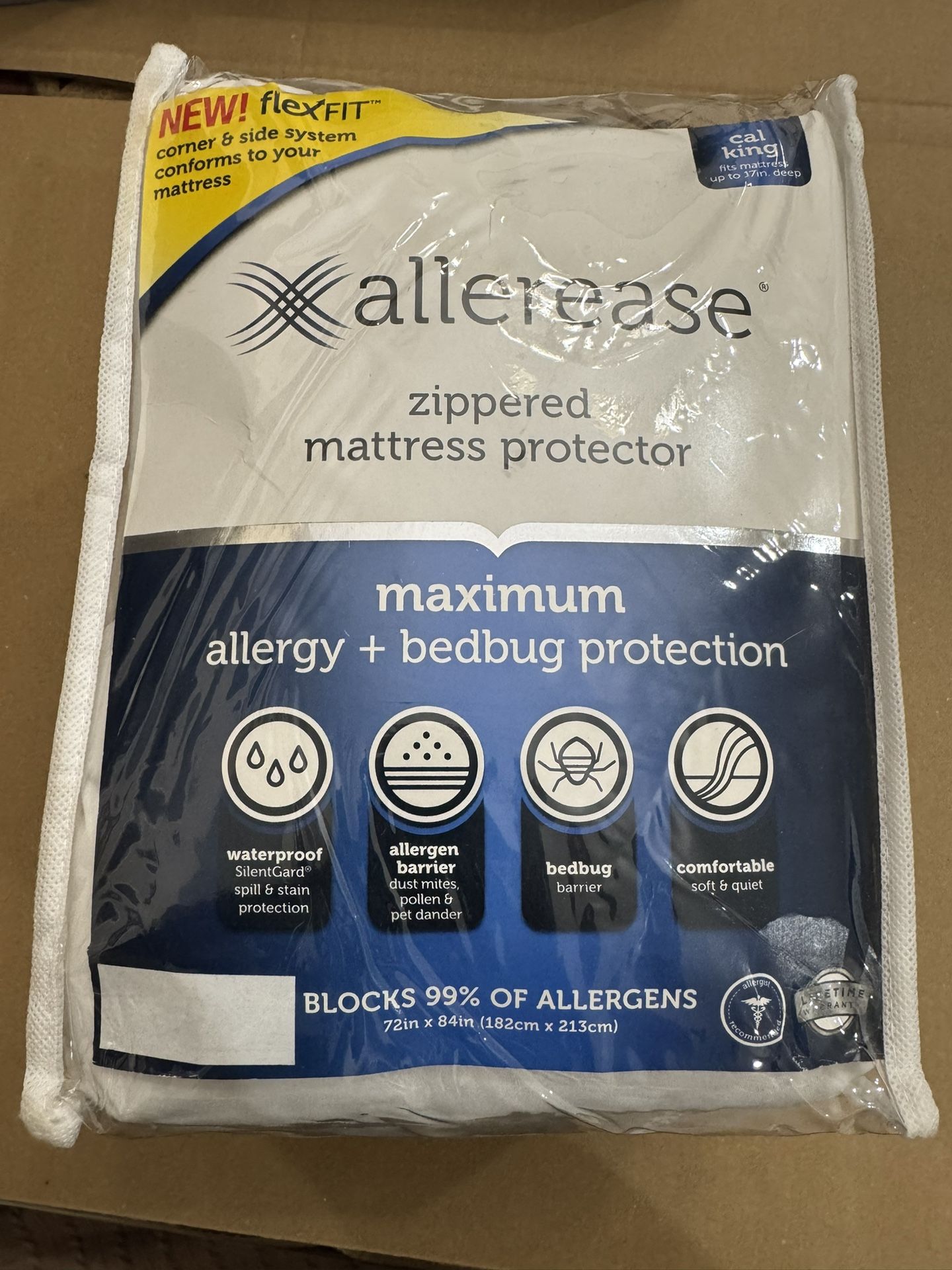 Maximum Allergy + Bed Bug Protection Mattress Protecto