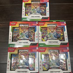 Pokemon First Partner Illustration Collection Series 1 Box