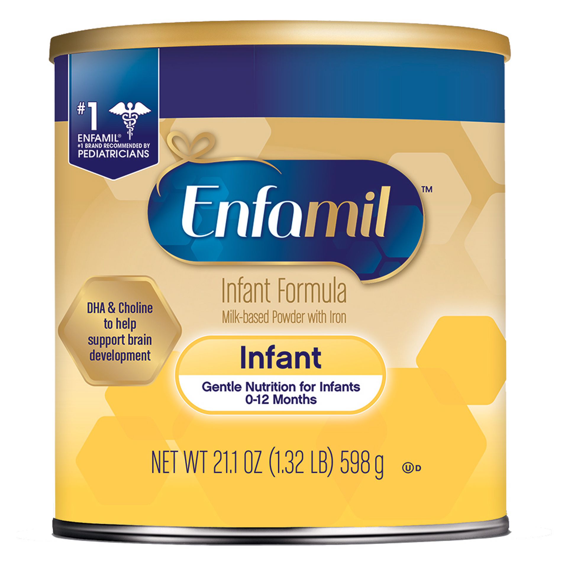 Yellow can enfamil