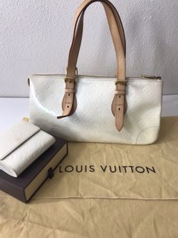 Louis Vuitton Vernis Rosewood Bag/ Vernis Elise Wallet