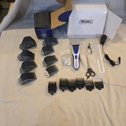 Wahl Cordless Clipper With Mega Guard Set