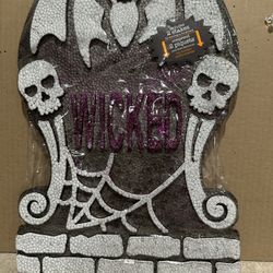 Halloween   Wicked    Tombstone   Decor