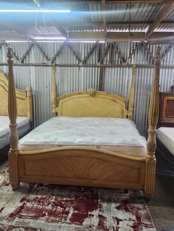 Recamara King Con Colchones 