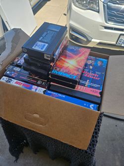 Fat Box of VHS tapes