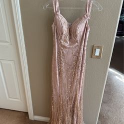 Rose Gold Formal Dress