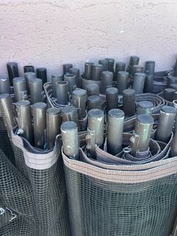 Used pool fence.