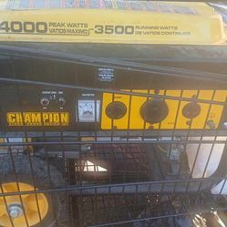 4000 Watt 3500 Running Watt Generator 