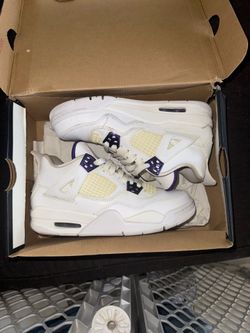 Air Jordan 4 Retro “Purple Metallic” GS 4.5Y