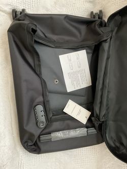 COAST TO COAST BLACK SUITCASE LUGGAGE SET ON WHEELS HARD CASE FOLDABLE NEW