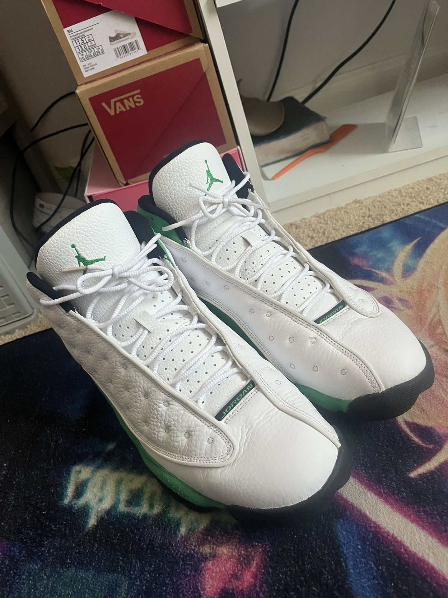 Jordan 13 Lucky Green
