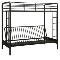Metal Futon Bunk Bed 