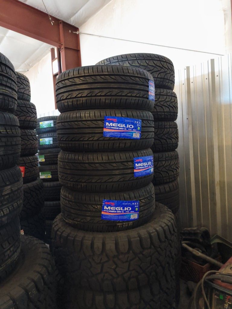215/40/18 Zeta Tires Installed And Balanced/ Instaladas Y Balanceadas