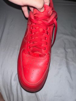 Red Nike Air Force size 12 in men’s