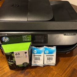 HP OfficeJet 5255 Printer And Ink Bundle