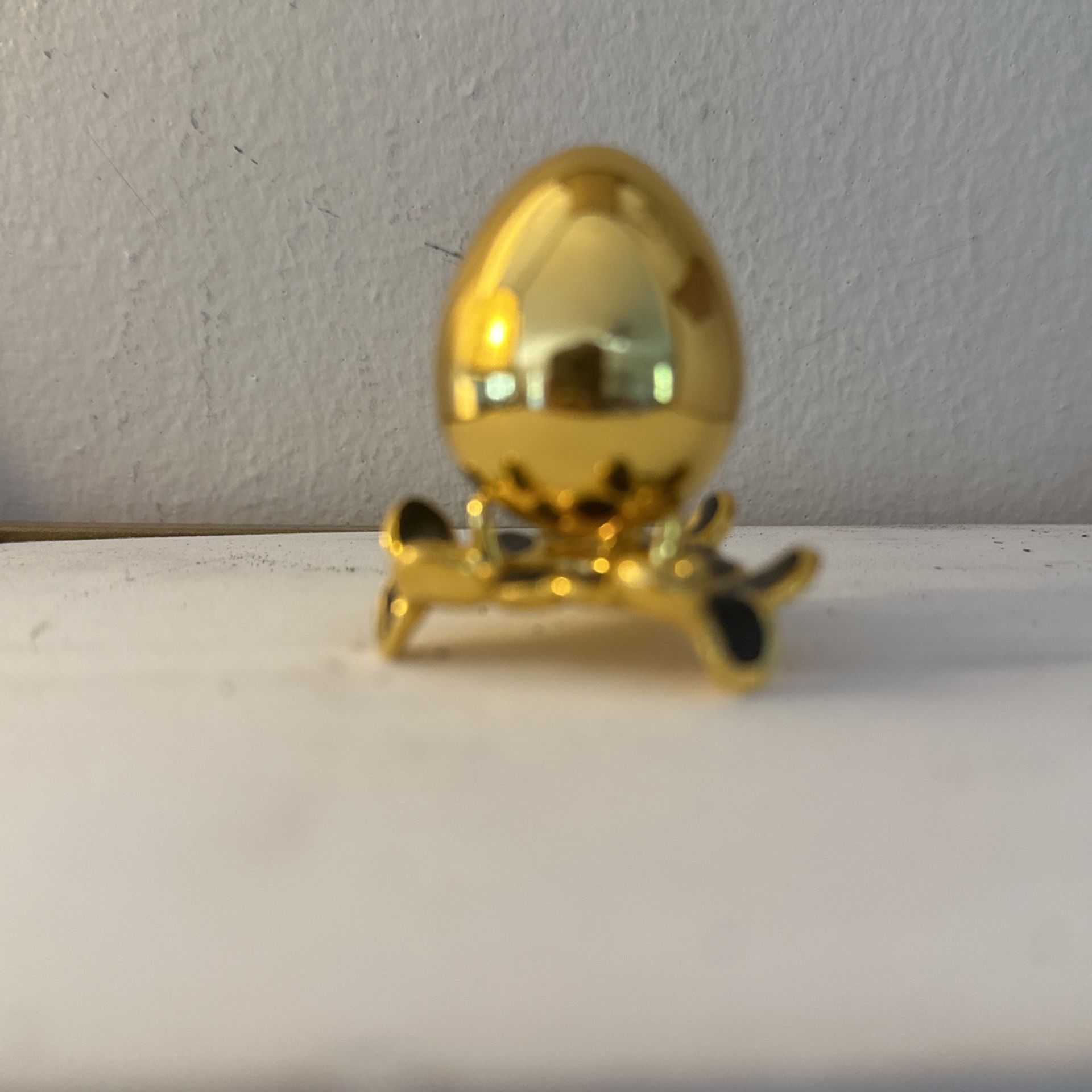 Gold Plated Egg