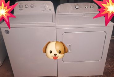 Whirlpool Washer & Electric Dryer Set. FREE DELIVERY TO GROUND LEVEL ONLY