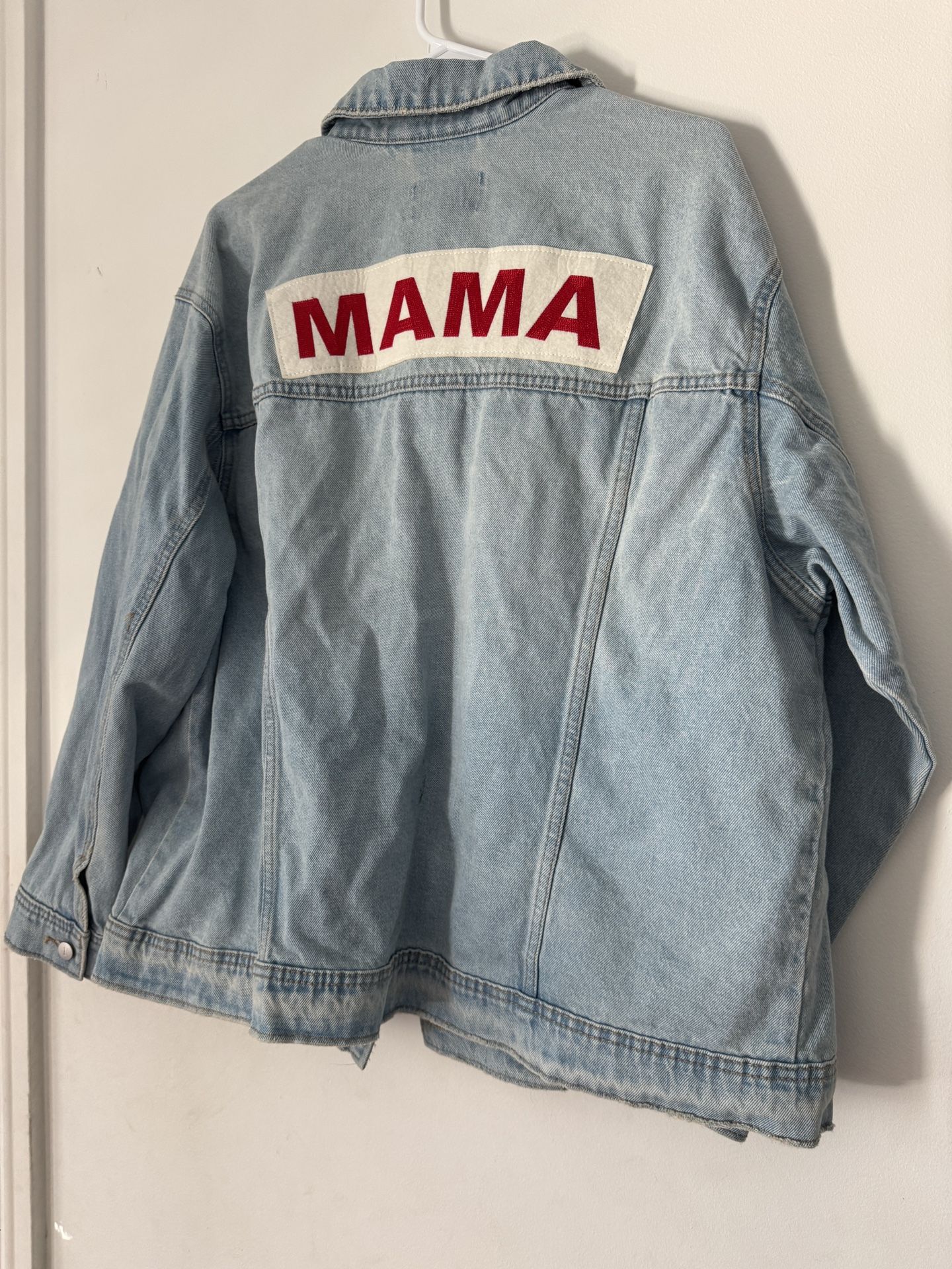 New Isabel And Ingrid Mama Jean Jacket Size XXL