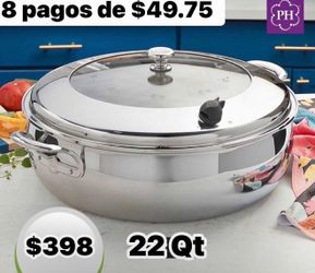 Cacerola de 22 Qt nueva en su caja