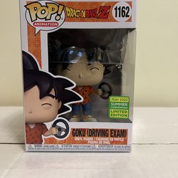 Goku Driving Exam Funko Pop DBZ