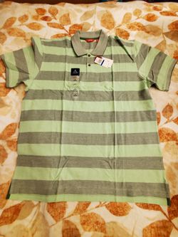IZOD Men's Short-Sleeve Striped Polo Shirt