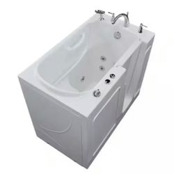 MEDITUB 2646 Walk-In Bathtub 46” × 26” | Hydro & Air Massage System