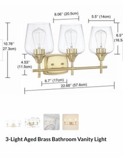 3-light Vanity Light