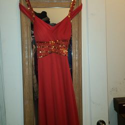 Red Long Dress