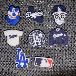 Dodgers Croc Charms