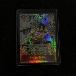 🔥 Portgas D. Ace Manga – OP02 Paramount War | Whitebeard Pirates | One Piece TCG 🔥